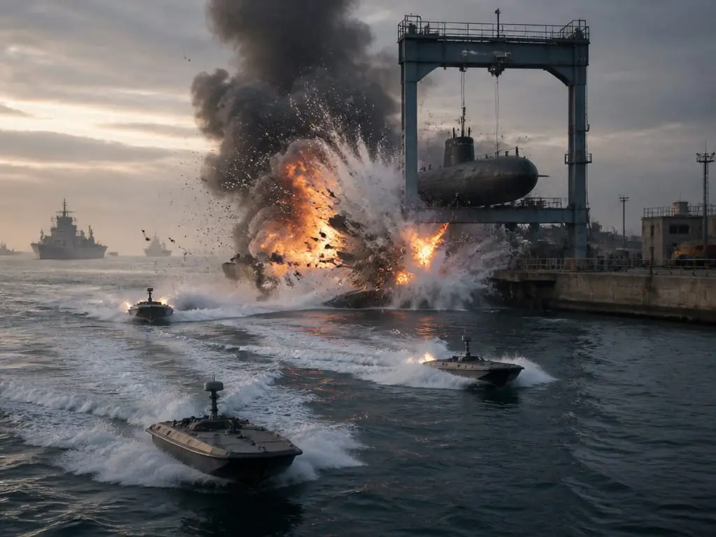 CENTCOM’s Corsair USVs Strike Iran Pier, Conservatives Demand Answers
