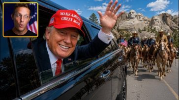 Trump Just Did The Most UNHINGED Thing With His Motorcade | ‘Bring In The Horses...’ 🤠
