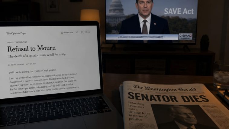 Schmidt Refuses to Mourn Sen. Lindsey Graham as Trump Pushes SAVE Act