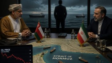 President Trump Looms as Oman Brokers Iran Talks, Oil Plunges