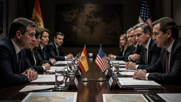 Robles: Spain Meets NATO Goals, President Trump Says Horror Show