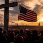 President Donald Trump Pushes In God We Trust vs Godless Communism