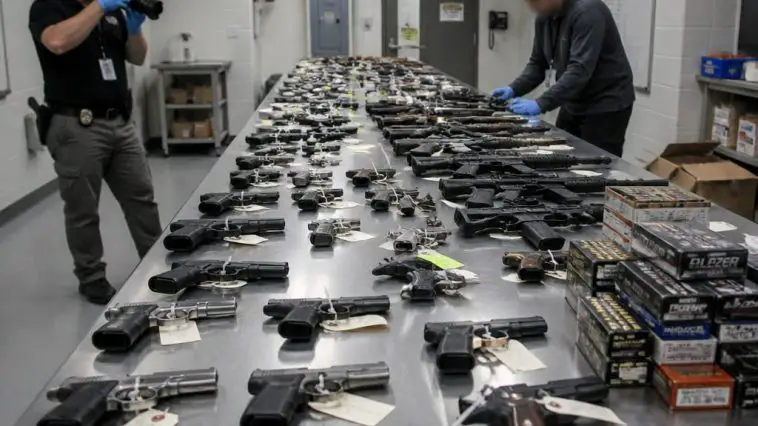 Illegal Immigrant Pleads Guilty After Buying 91 Guns, 40,000 Rounds