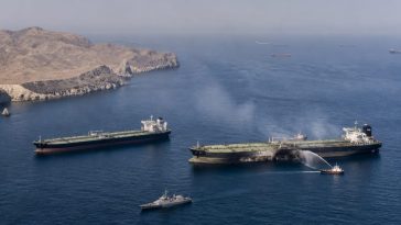 Two Tankers Struck in Hormuz as Iran Seeks Toll Booth on Shipping