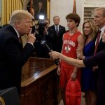 Trump Shuts Down CNN’s Kristen Holmes at Lifeguard Ceremony
