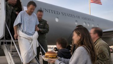 Trump Praises Team After Russia Frees Marine; His Only Ask: Cheeseburger