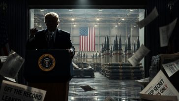 President Trump Threatens Leakers, Says US Has Massive Missile Stock