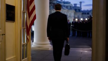 White House Legislative Chief James Braid to Leave in September