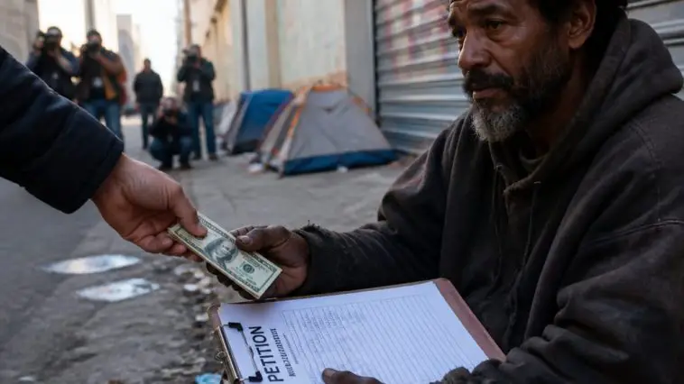 Senator Johnson Demands DOJ Probe of Skid Row Pay-for-Signatures