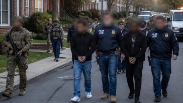 ICE Sweeps D.C. Suburbs: 1,328 Arrested, Nearly 400 With Records