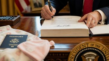 President Donald Trump Limits Birthright Citizenship, Bans Birth Tourism
