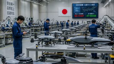 Koizumi Pushes Japan to Mass-Produce Drones to Counter China
