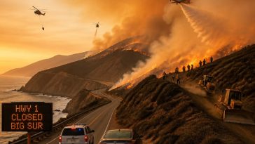 Newsom Urged to Act as Plaskett Fire Races Toward Big Sur Coast