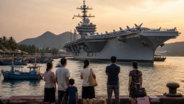 USS Abraham Lincoln Arrives in Thailand After 250+ Days at Sea