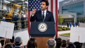 Rep. Ro Khanna Pushes Next New Deal: Taxes, Medicare, Industry Policy