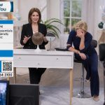 QVC Host Toni Brattin Melts Offscreen After Hilarious Wig Slip