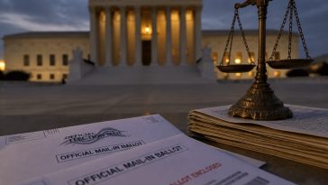 Supreme Court Gives Trump Narrow Win on Mail Ballot Rules