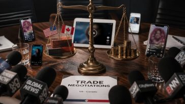 President Donald Trump Slaps Canada with 50% Tariffs; Ottawa Matches