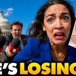 AOC Skyrockets in 2028 Polls But RUNS in PANIC From Reporters Asking the Question That Can TANK Her…