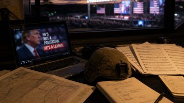 Paid Pitch Frames President Donald J. Trump as Military Operation