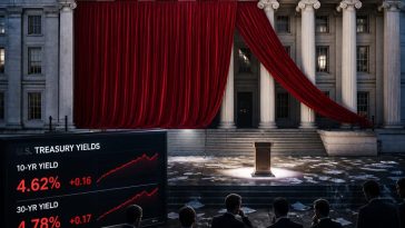 Bessent's $6B Buyback Theater Fails as Long‑Term Yields Rise