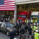 President Trump Visits Denton Peterbilt Plant to Tout Tariffs and Jobs