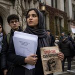 Mahmoud Khalil Sues Columbia, Accuses School of Ignoring Harassment