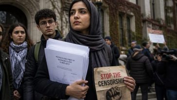 Mahmoud Khalil Sues Columbia, Accuses School of Ignoring Harassment