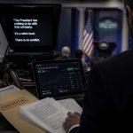 White House Teleprompter Operator Fined $172,539 for Speech Bets
