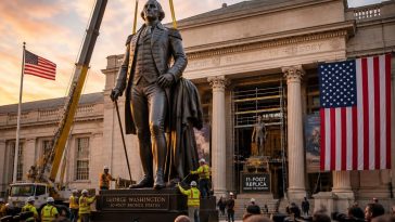 Trump Demands 30-Foot Washington and Five-Year Smithsonian Exhibit