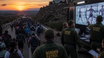 DHS Puts Migrant Caravan on Notice as Trump, Sec. Mullin Warn