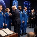 Trump Awards Medals to Artemis II, Demands a US Space Academy