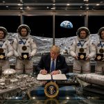 Trump launches Space Academy commission and vows moon base