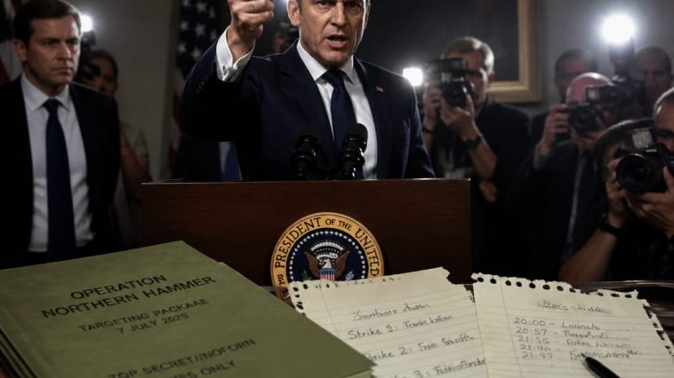 President Trump Slams Iran Nuke Question, Demands Probe of Leak