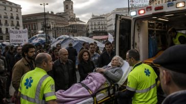 87‑Year‑Old Eviction Fuels Madrid Encampment, Sánchez Scrambles