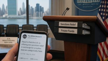 Trump Denies Offer as Envoys Say Sanctions Relief Tied to Iran Steps