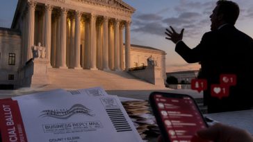 SCOTUS Keeps Mail-Ballot Rules Blocked, President Donald Trump Fumes