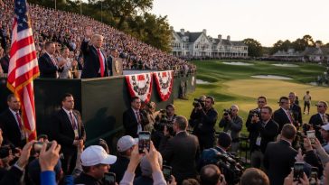 President Donald J. Trump Makes Presidents Cup About More Than Golf