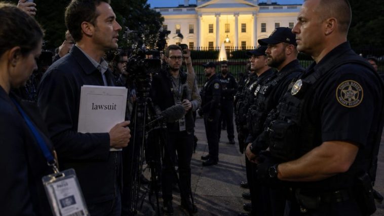 Trump Bars CNN, MSNBC and Politico; Networks Sue and Pool Paused