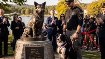 Maracaibo Unveils Statue for Tsunami, Dog Credited with 26 Rescues
