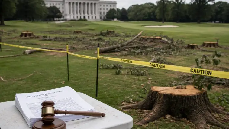 U.S. District Judge Ana C. Reyes Halts Weekend Tree Cutting