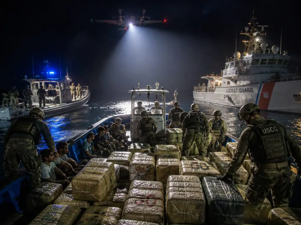 4,000 Pounds of Cocaine Seized at Sea Proves Trump Corollary Works