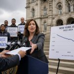 Hochul Scrambles as New York Freezes Minimum Wage After Job Slump