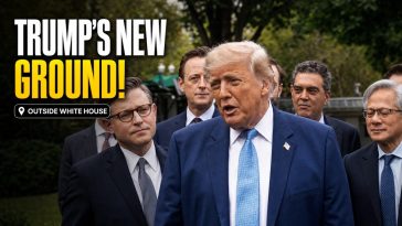 Trump Just Moved the South Lawn script outside the White House, and then CNN got named