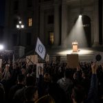 Mayor Mamdani Silent as NYC Rally Praises Oct. 7 Terror
