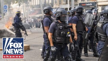 SEE IT: Police attempt to BREAK UP riots in France