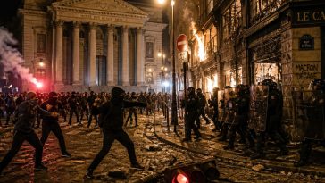 President Emmanuel Macron Under Fire as Student Protests Become Riots