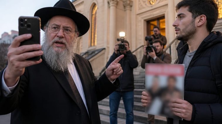 Rabbi Steven Z. Leder Slams Adam Brody Over Gaza Genocide Claim