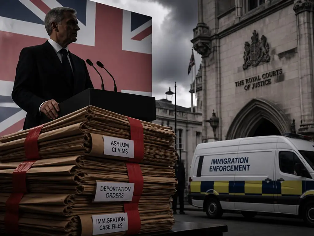 Farage Pledges Five-Year Asylum Ban and Voids 90,000 Appeals