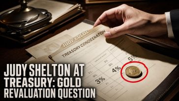 Judy Shelton Now Sits Inside Treasury and the $42 Gold Ledger Faces a New Number